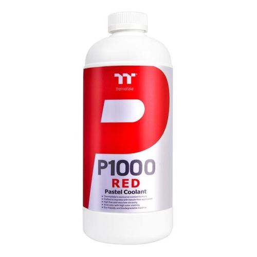 Pastelowy płyn chłodzący Thermaltake P1000 - czerwony