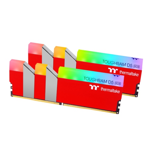 Pamięć TOUGHRAM RGB D5 DDR5 5600MT/s 32 GB (16 GB x2) — wyścigowa czerwień